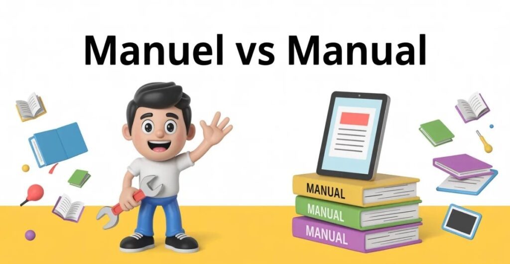 Manuel or Manual: Which One Should You Use? manuel or manual